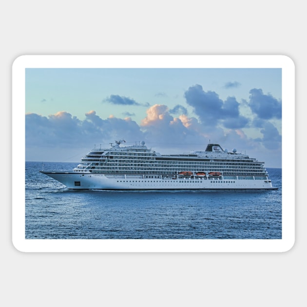 Viking Sea Cruise Ship Sticker by tgass